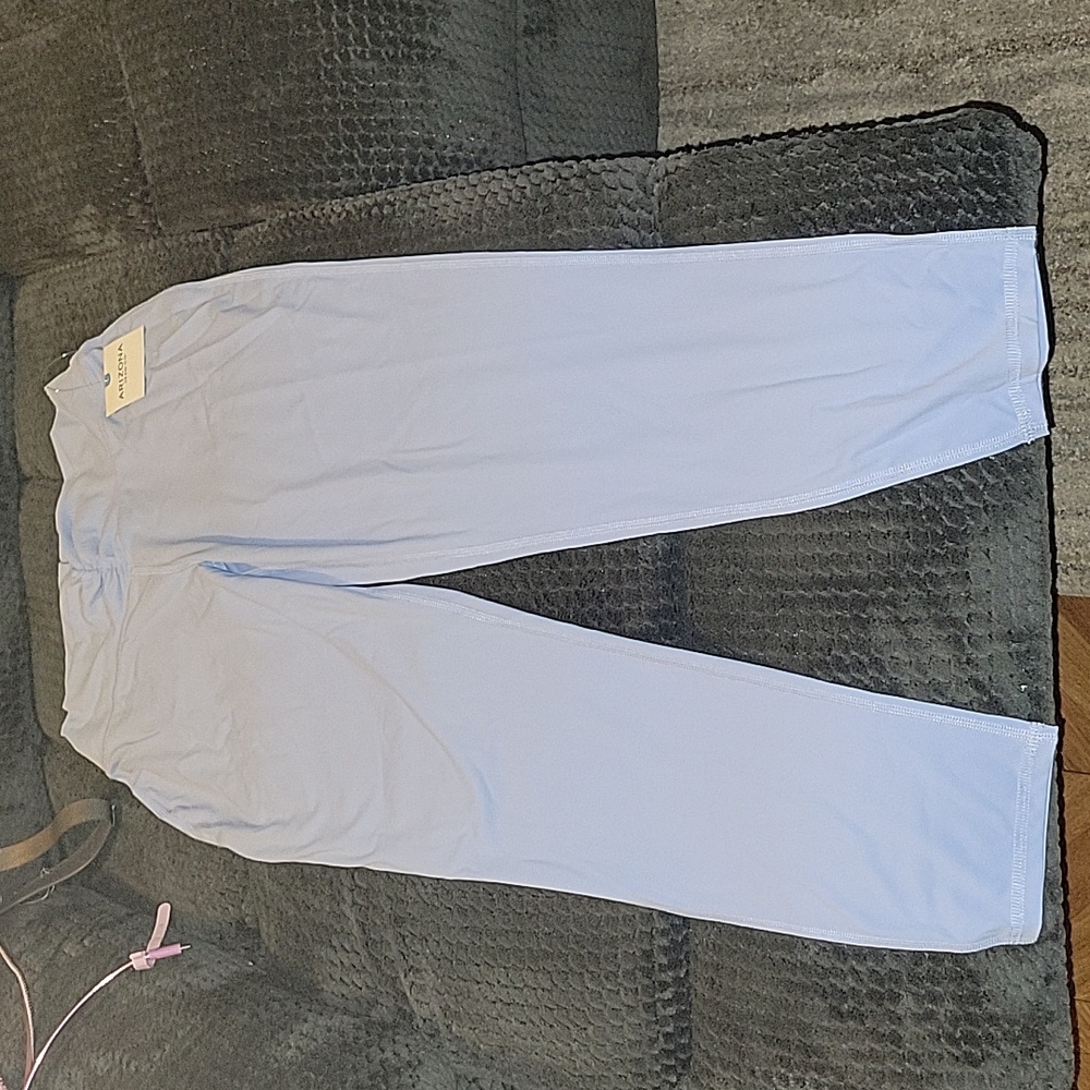 Arizona Jean co. Size Large baby blue workout leggings